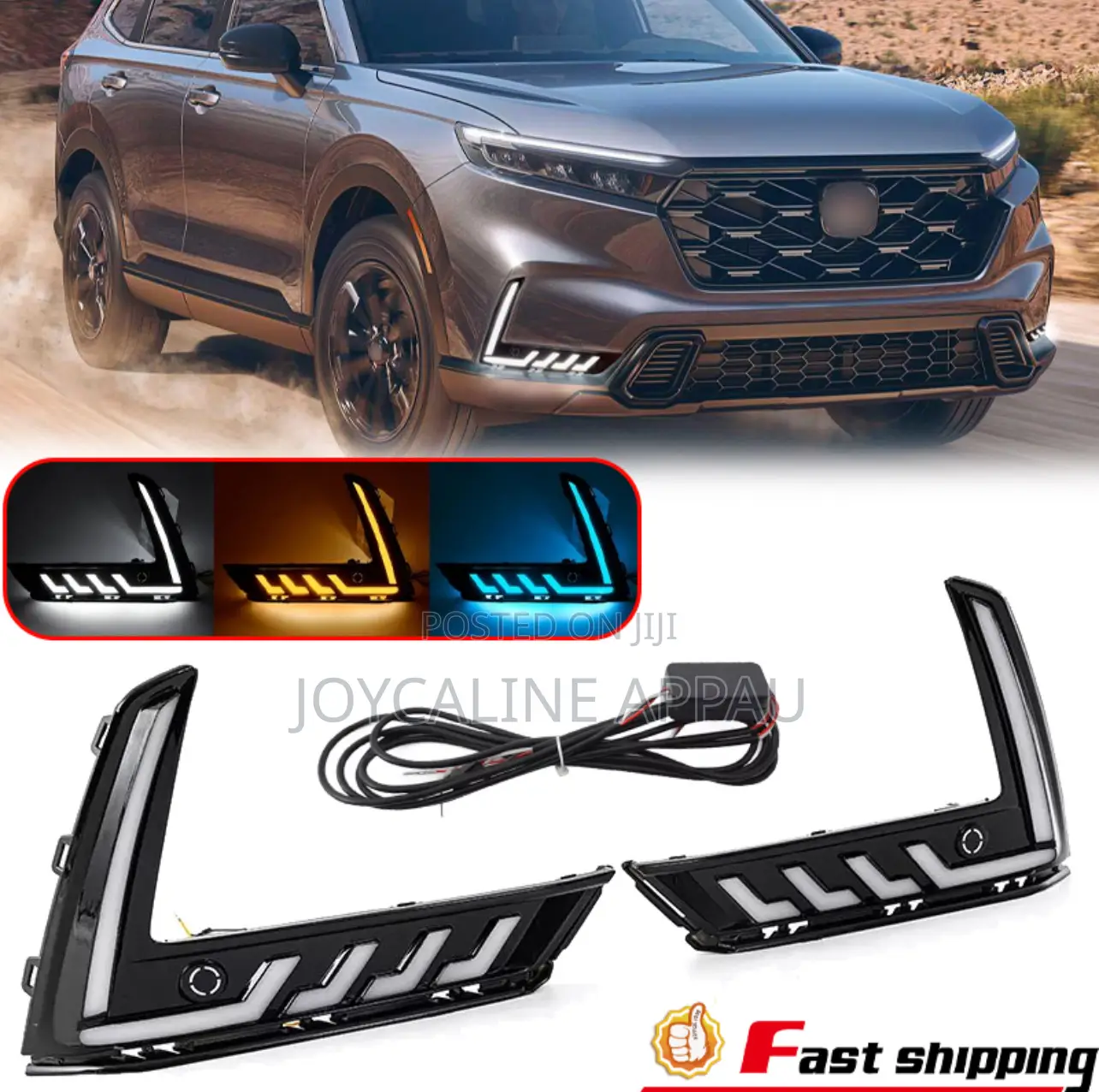 Honda CRV 2023 to 2025 Led Fog Light With Trafficator Combined