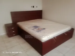 Queen Size Bed Brown