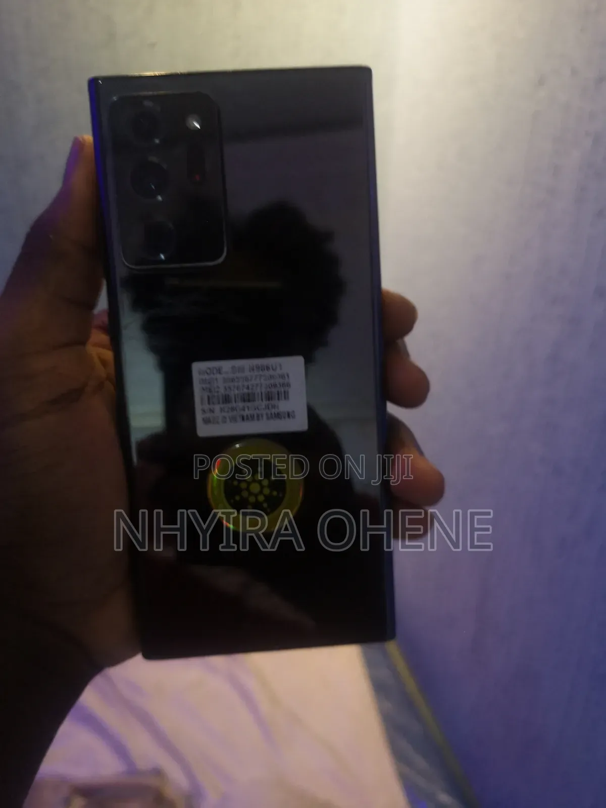 Samsung Galaxy Note 20 Ultra 128 GB Black