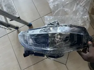 Honda Civic 2019-2021 Head Light Black Pair Normal