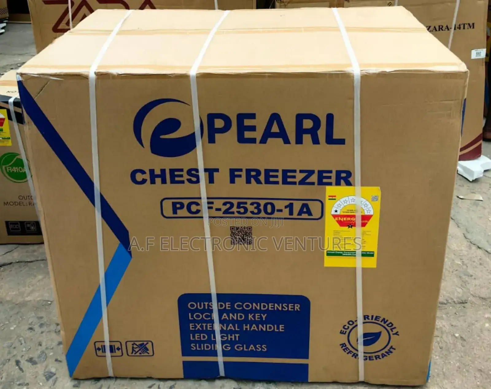 Pearl 200litres Chest Freezer. Model No_pcf-2530-1a
