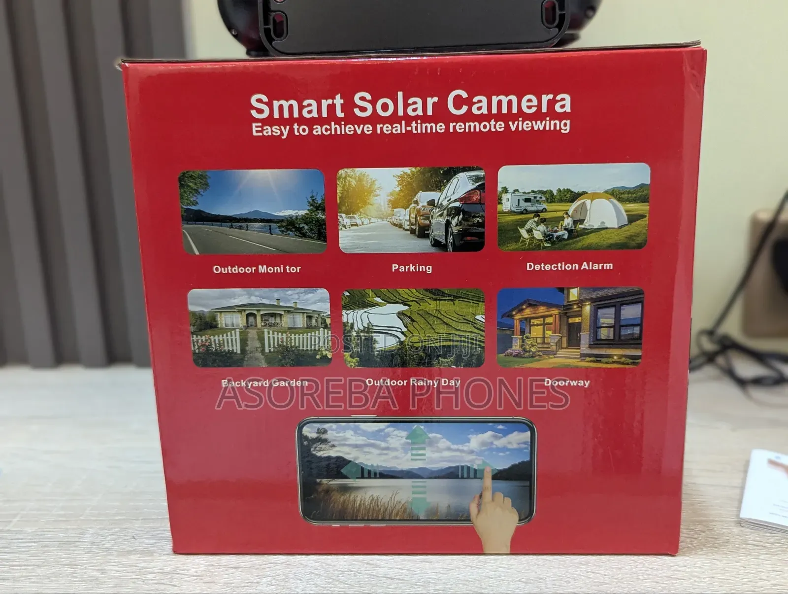 3 Lens (Triple Lens) 4g Solar Powered PTZ Outdoor CCTV Camera V380 Pro