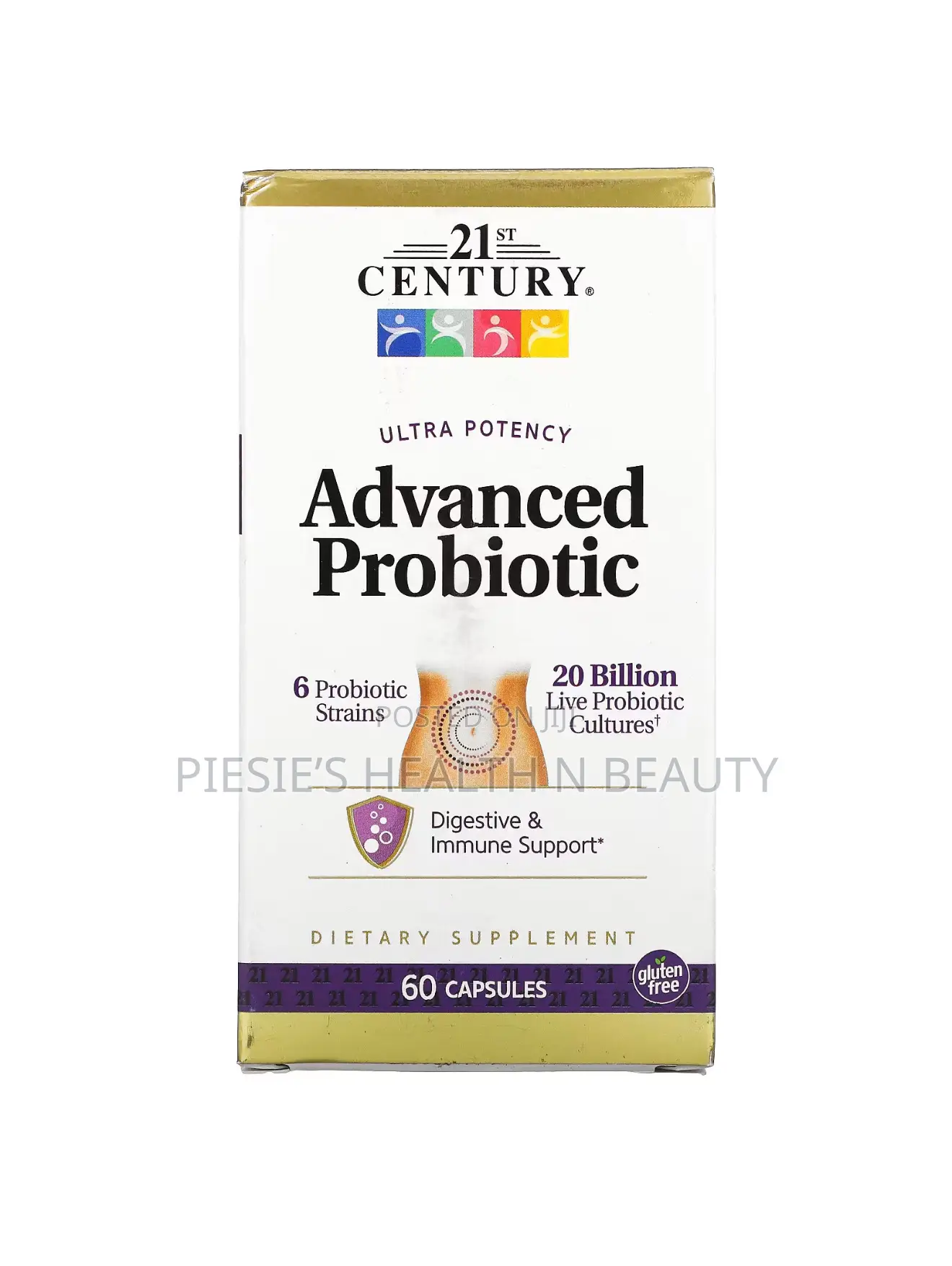 21st Century Advanced Probiotic Capsules, 60 Count
