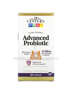 21st Century Advanced Probiotic Capsules, 60 Count