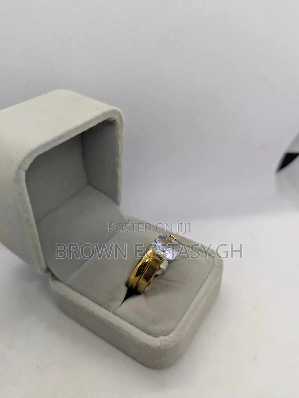 Geometric 2 Piece Wedding Rings (Swipe for More)