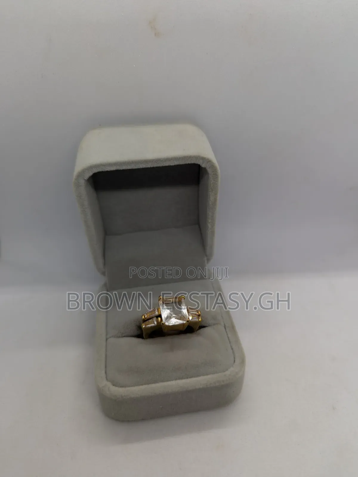 Geometric 2 Piece Wedding Rings (Swipe for More)