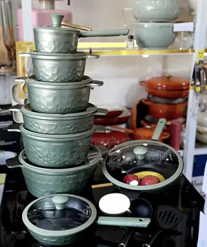 16pcs Arshia Diecast Cookware Set