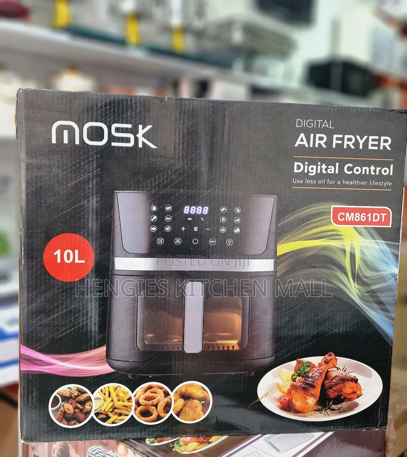 Mosk Digital Air Fryer 10l