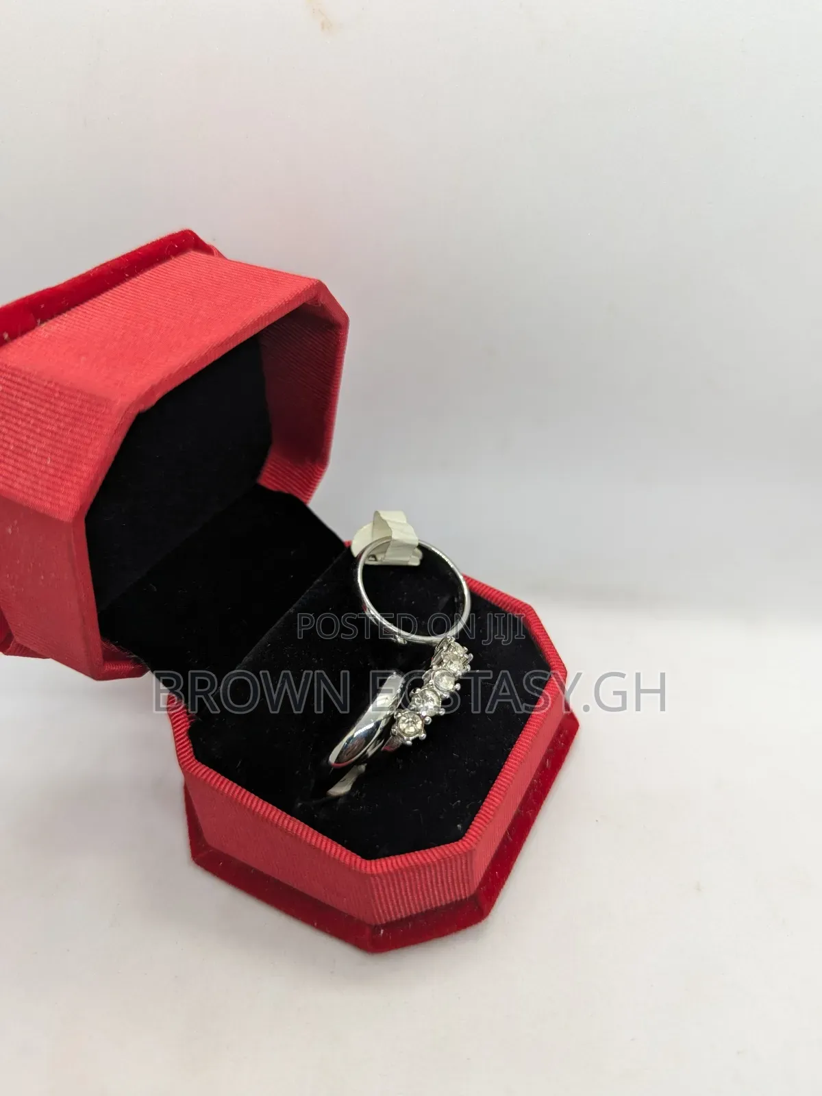 Wedding Rings 3 Piece ( Swipe For More Designs)