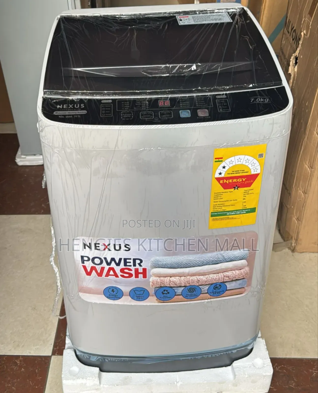 Nexus 7kg Fully-Automatic Washing Machine