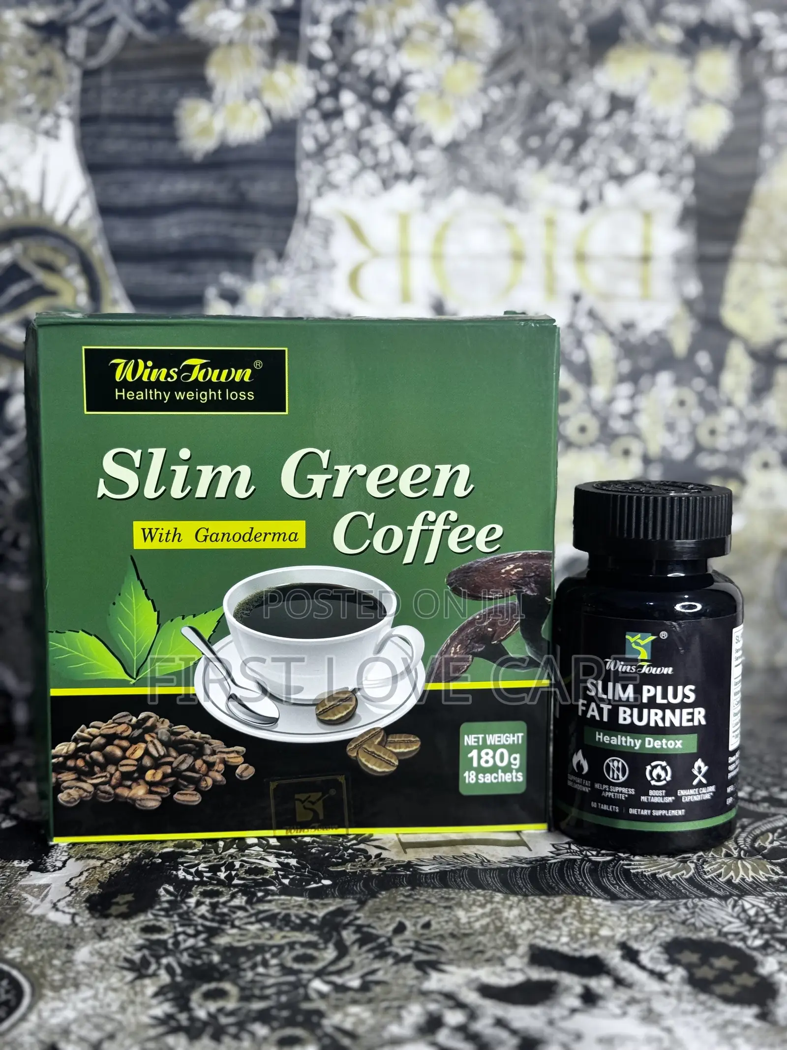 Green Beans Coffee + Slim Plus Fat Burner