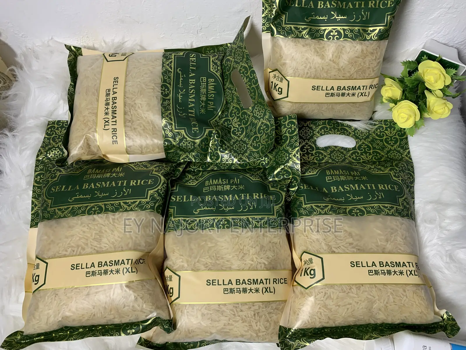 Basmati Rice 1kg– Fluffy, Non-Sticky Full of Flavor . in Ablekuma ...