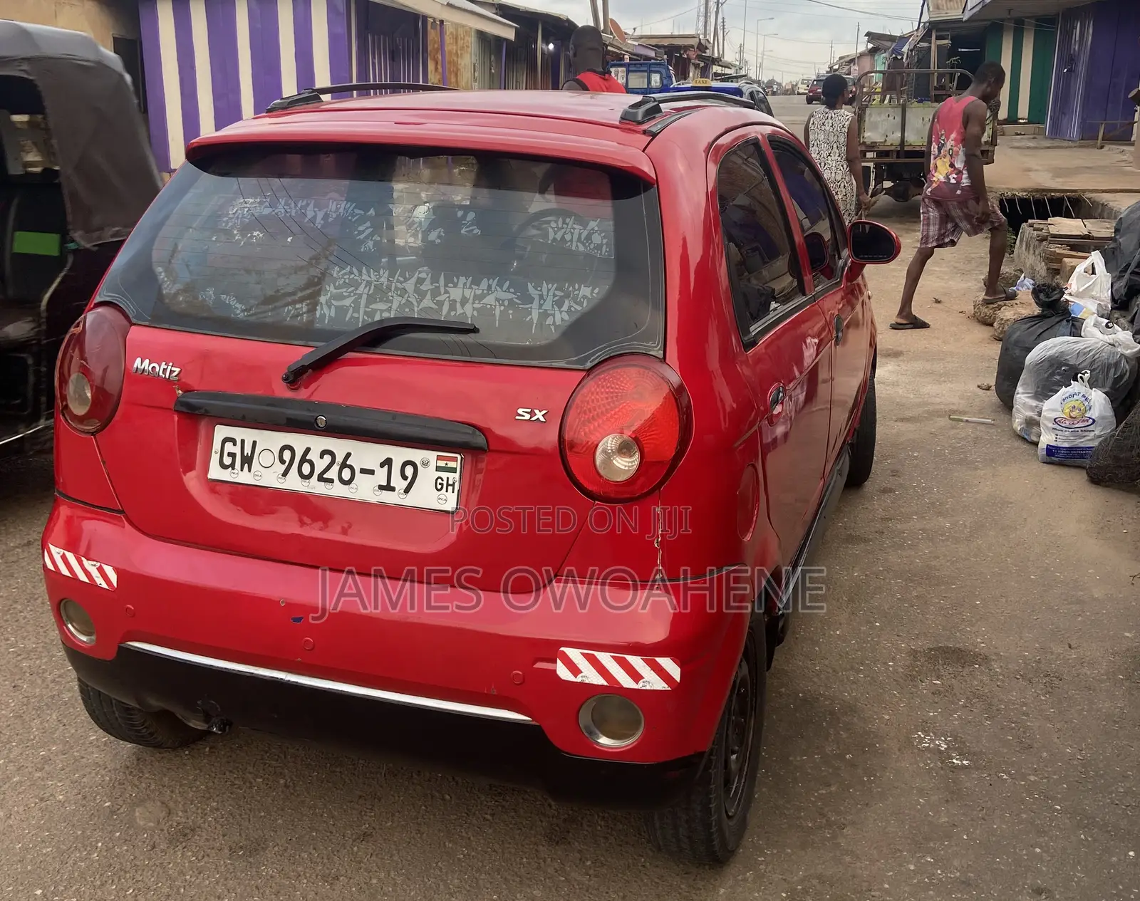 Daewoo Matiz 2010 Red