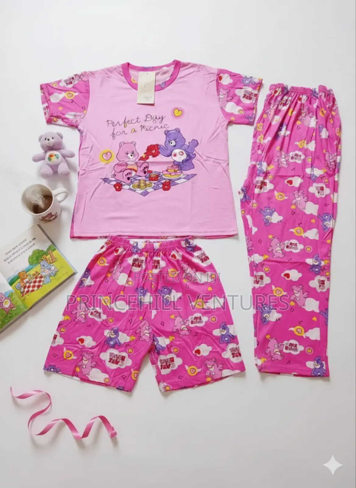 Kids / Children 3pcs Pyjamas Set 3ys to 14yrs