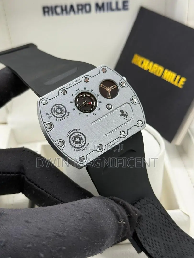 Richard Mille Rm Up-01 Ferrari, a Manual-Winding Ultra-Flat Watch