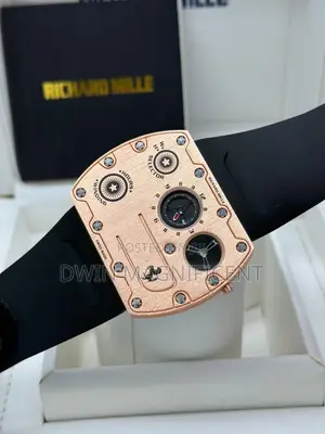 Richard Mille Rm Up-01 Ferrari, a Manual-Winding Ultra-Flat Watch
