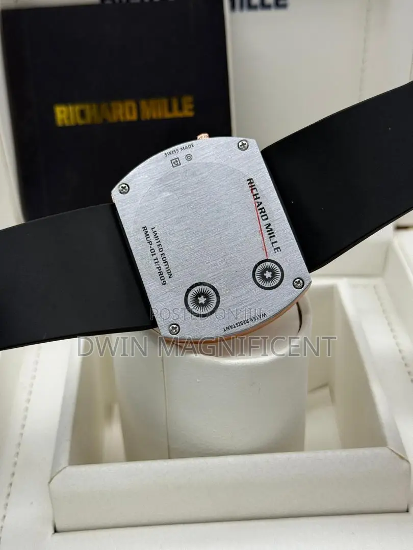 Richard Mille Rm Up-01 Ferrari, a Manual-Winding Ultra-Flat Watch
