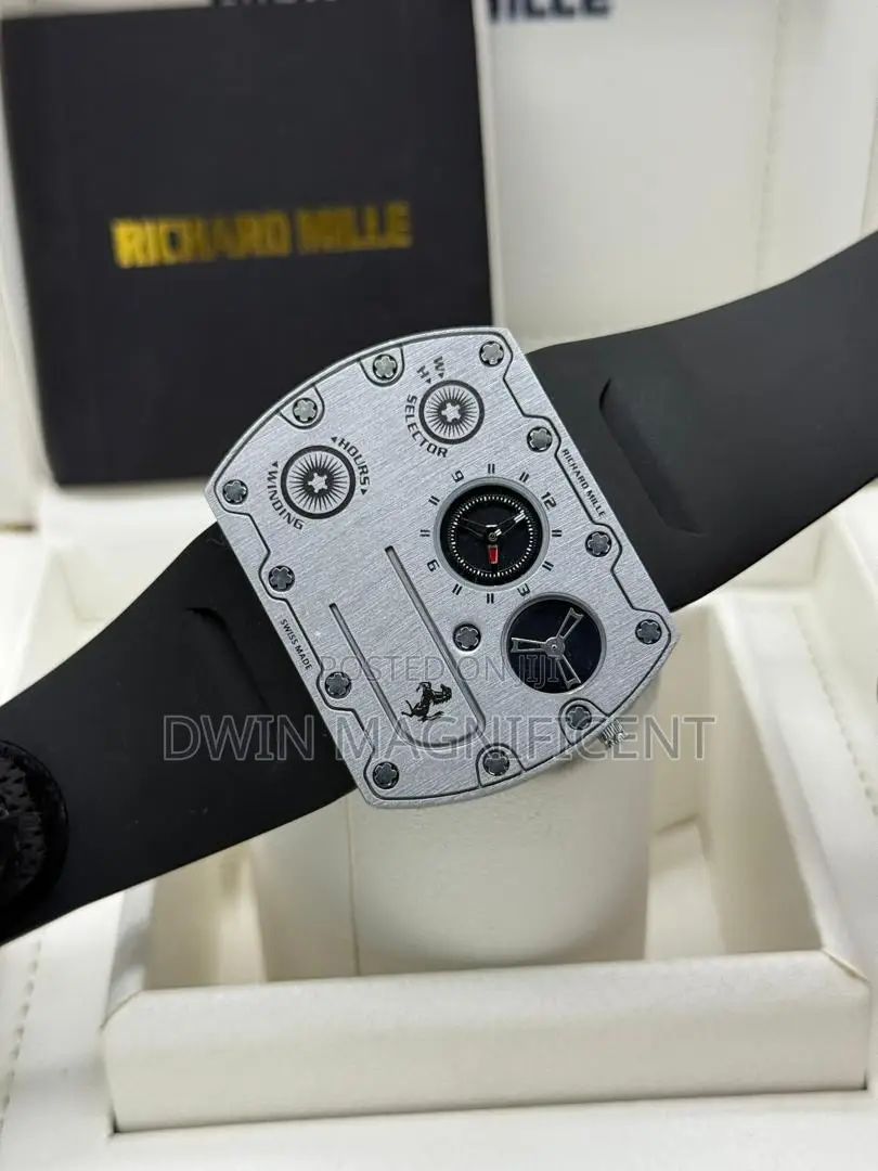 Richard Mille Rm Up-01 Ferrari, a Manual-Winding Ultra-Flat Watch