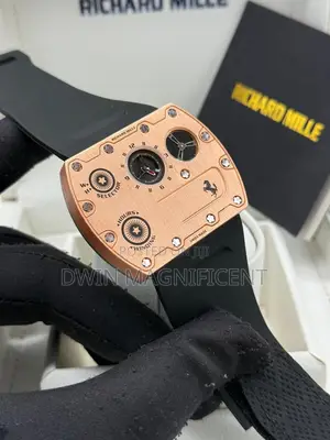 Richard Mille Rm Up-01 Ferrari, a Manual-Winding Ultra-Flat Watch