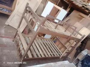 Bunk Bed With Guard And Stairs