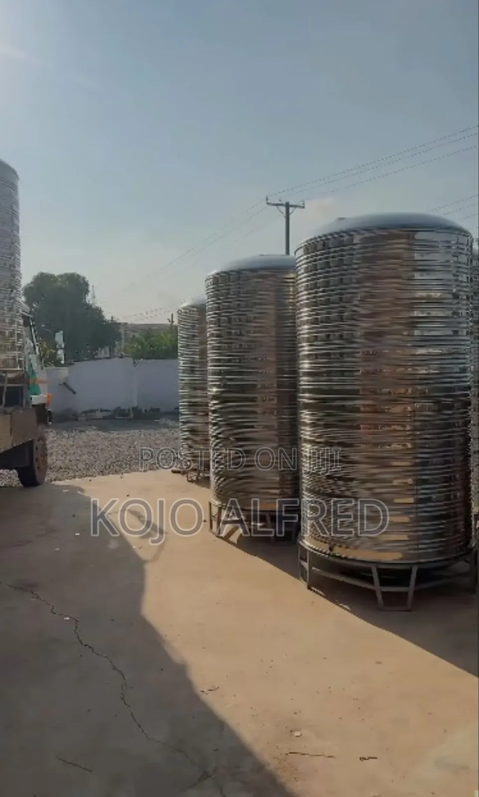 Stainless Water Tanks in Ghana