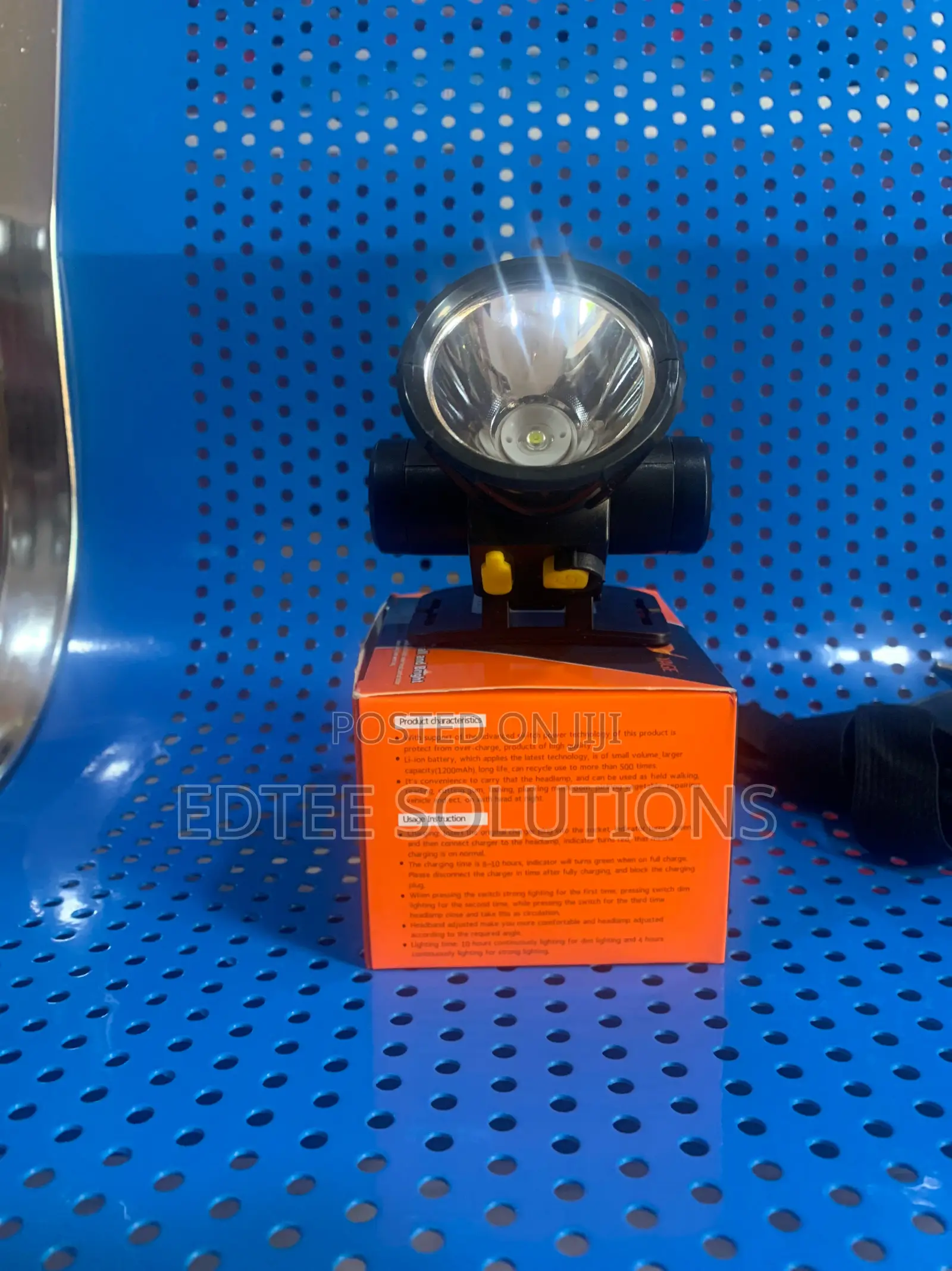 10 Hours Small And Bright Lithium Battery Head Lamp