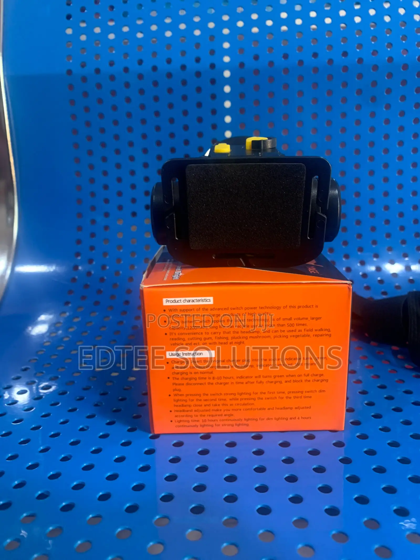 10 Hours Small And Bright Lithium Battery Head Lamp