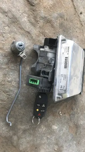 Volvo Xc90 Barrel Key Lock Set Ecu