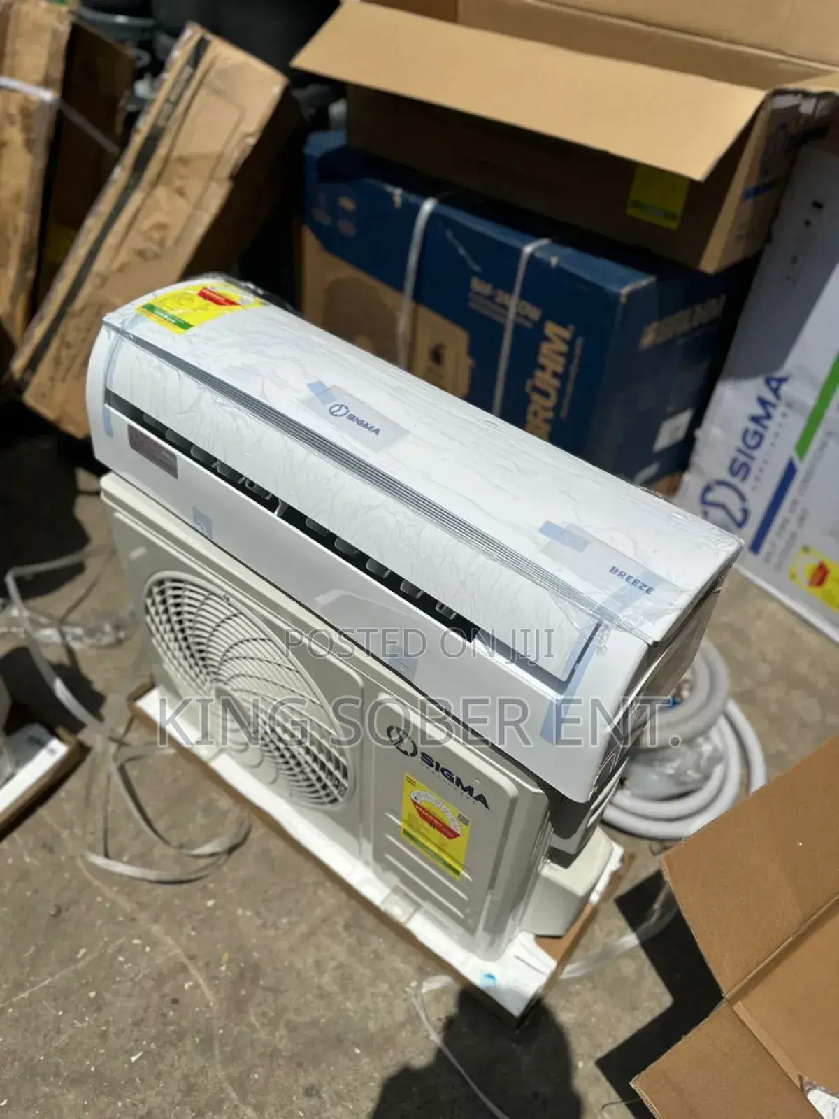 Sigma Air Conditioner 
1.5hp. 2900gh