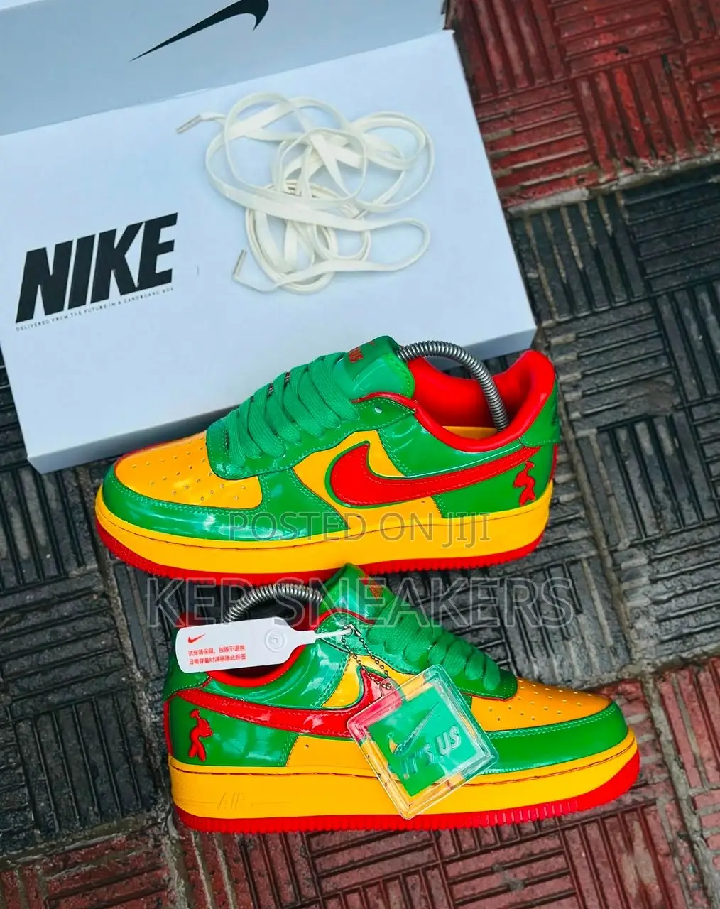 Lil Yachty X Nike Air Force 1 Low "Lucky Green"