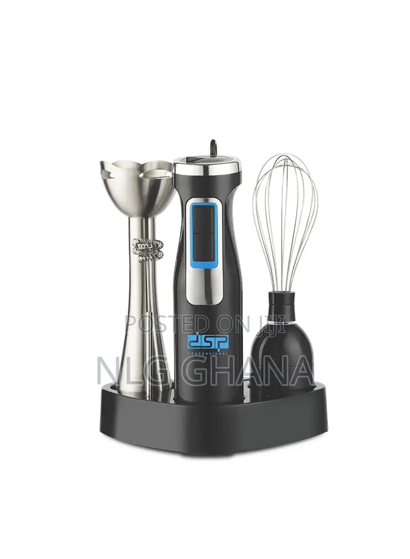 1200w 4-in-1 High Power Stainless Steel Hand Blender.