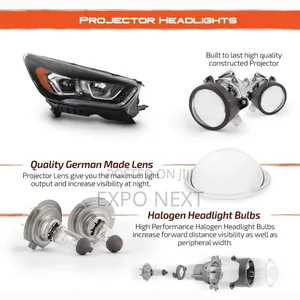 Headlight  2017–2019 Ford Escape Led