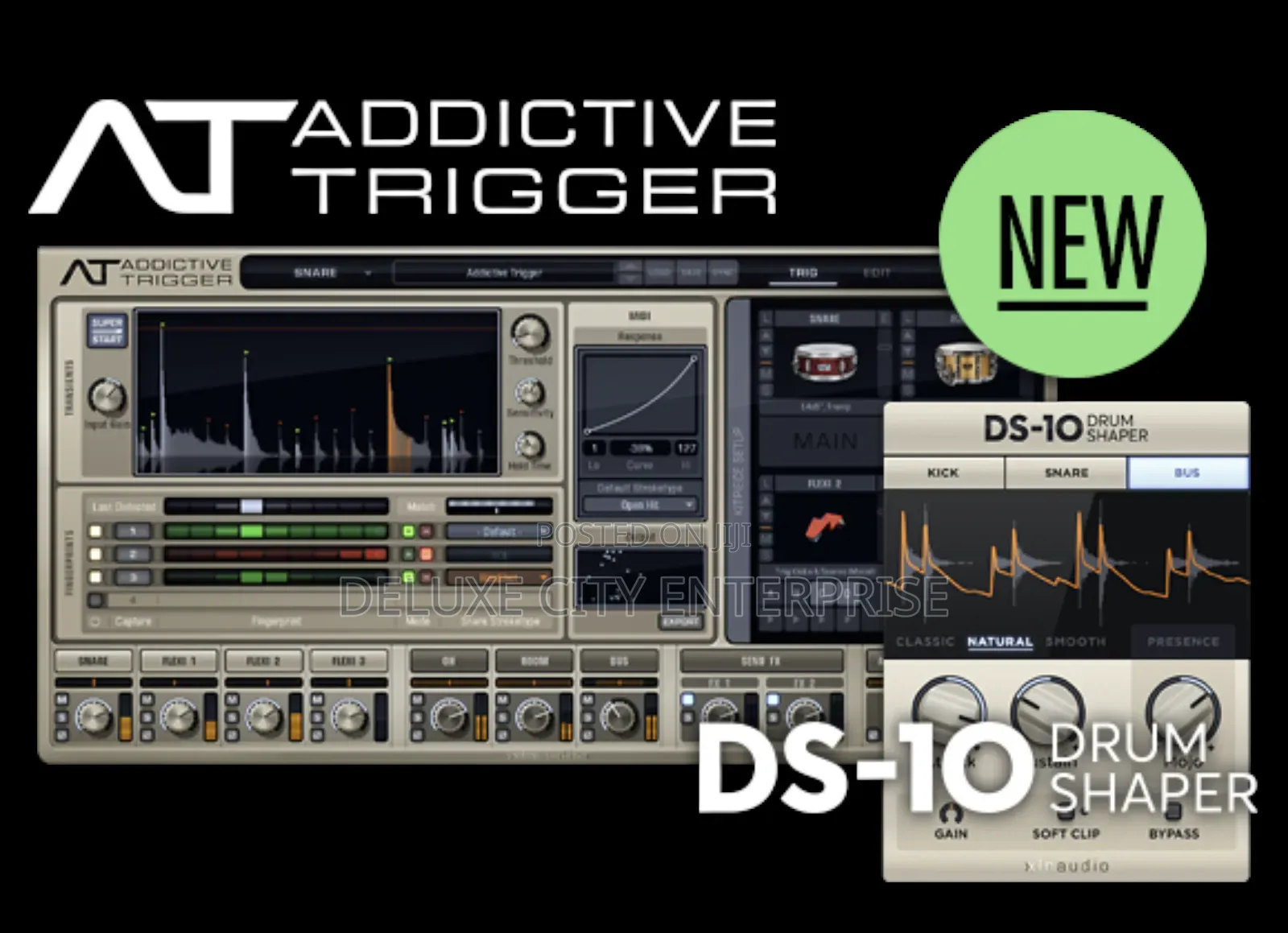XLN Addictive Trigger +Drum Vault Bundle for Win/Mac