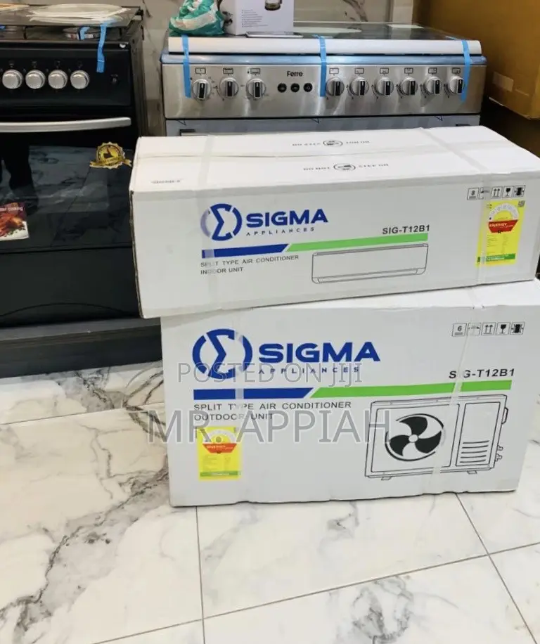 Air Conditioner Sigma Split Type R410 Gas(Original) 