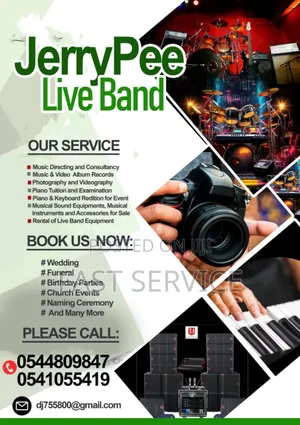 Live Band Music and Cultural Service