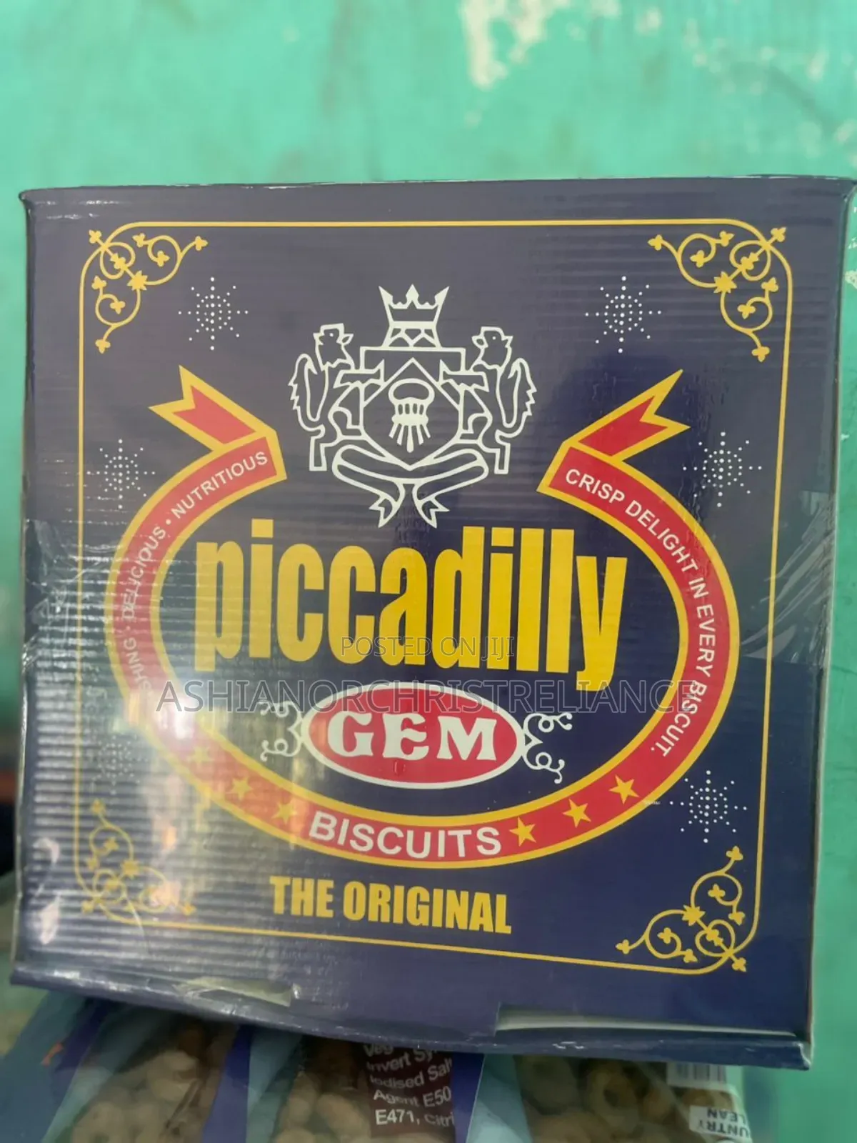 Christmas Biscuit Picadilly Gem Biscuits
