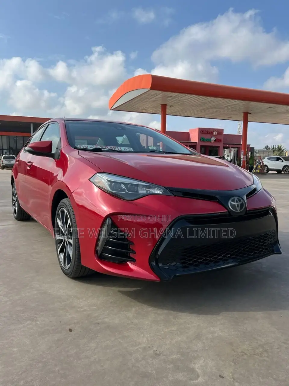 Toyota Corolla SE (1.8L 4cyl 2A) 2019 Red