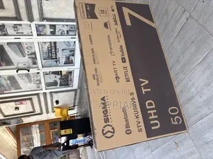Fresh in Box Sigma 50 Inch Uhd Smart Android Digital Satellite Tv.