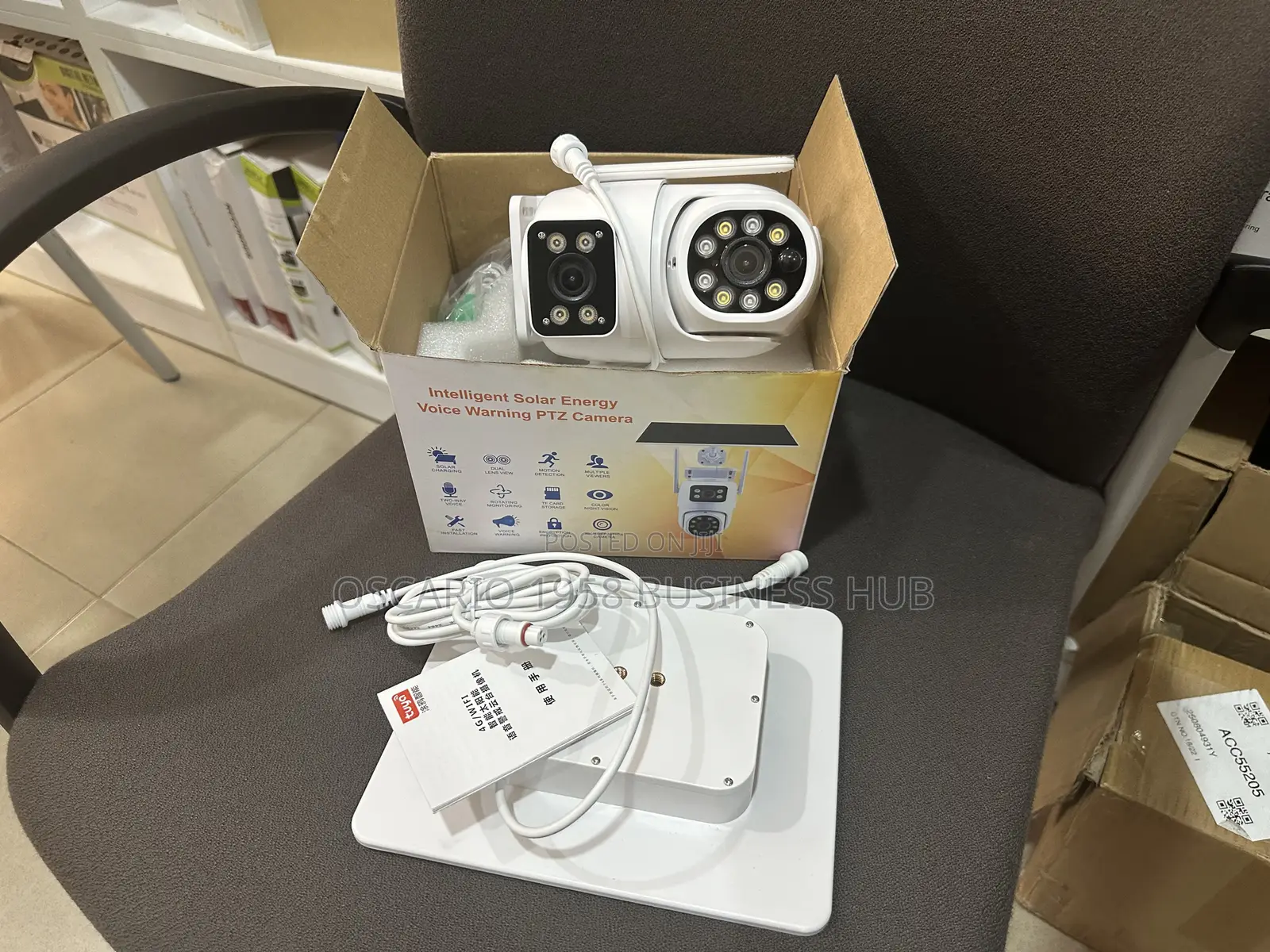 4g/Wifi Dual Lens Solar Camera 