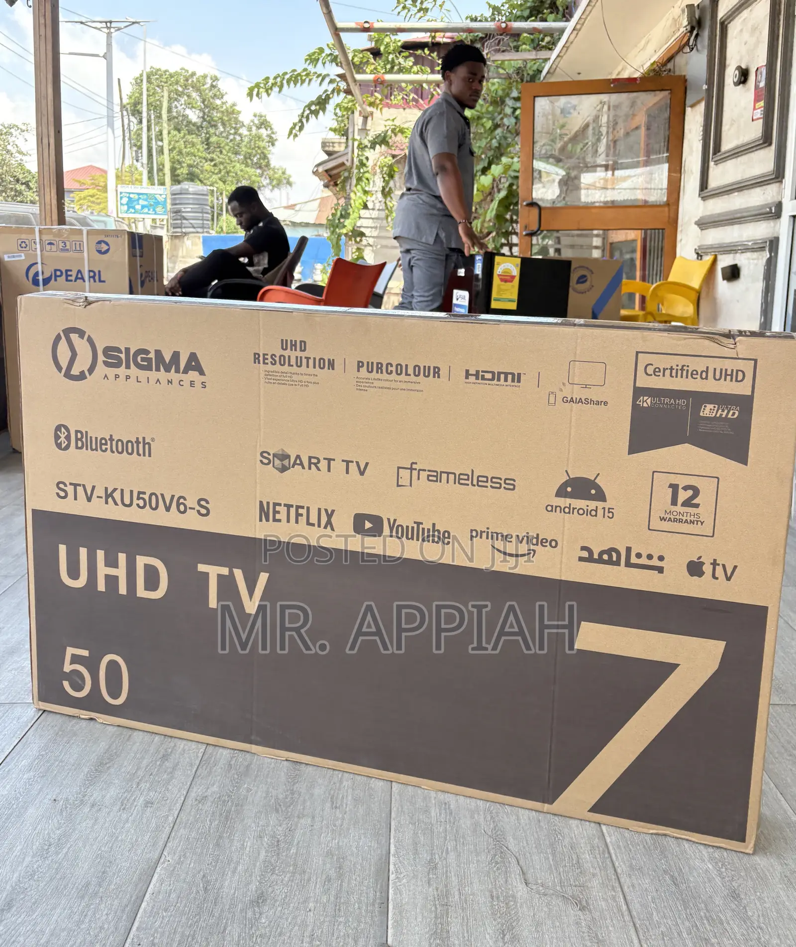 Purchase Sigma 50” Uhd Smart Android Digital Satellite Frameless Tv