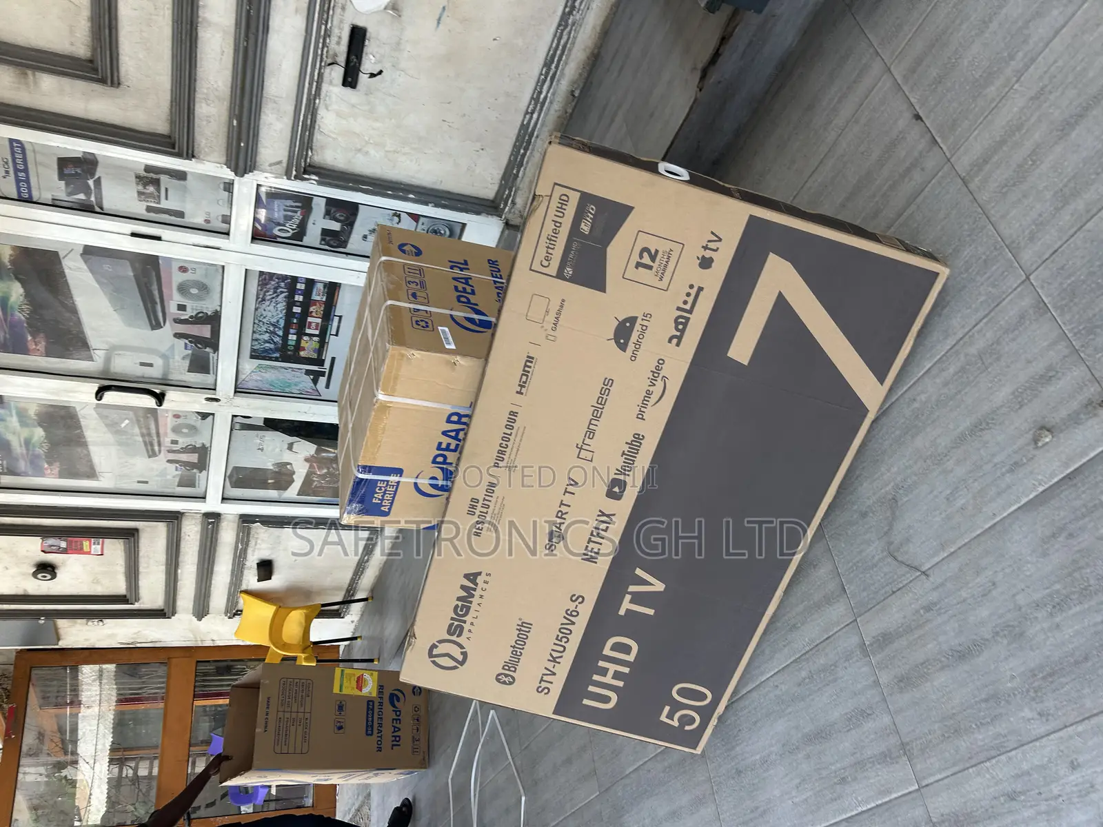 Order Smart Android Sigma 50 Inch Led Sig-Ku50v6-S Ultra Uhd Tv