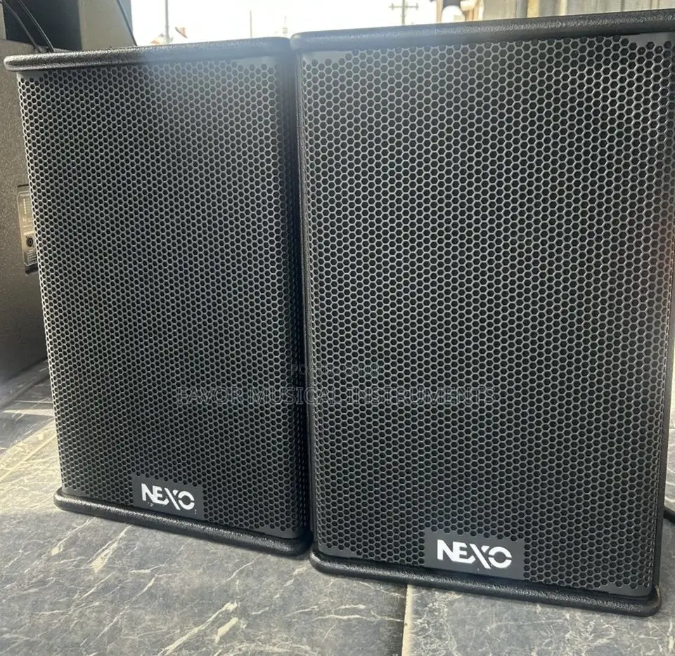 Nexo Stage Monitor and Half Range Speaker