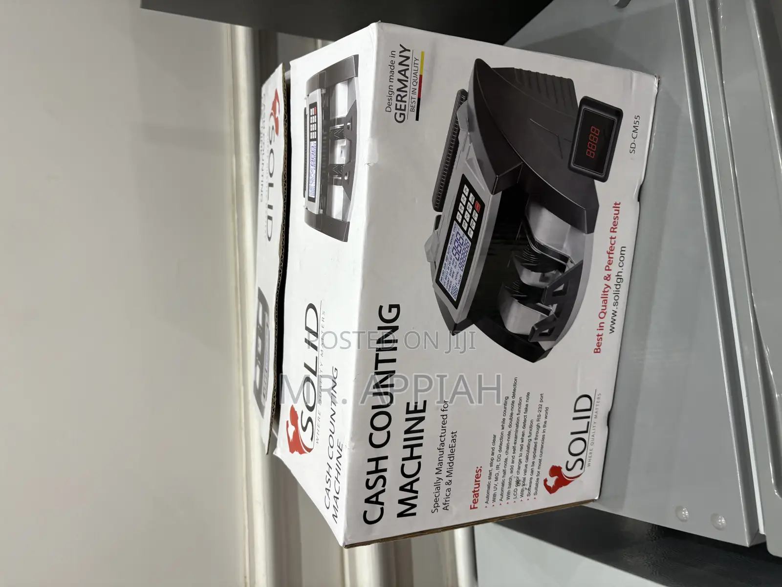 Sealed in Box Solid Cash Counting Machine Sd-Cm55 
