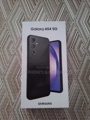 New Samsung Galaxy A54 5G 256 GB Black