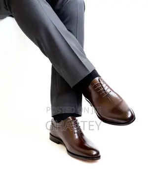 Hankin Jones Signature Wholecut Oxfords Brown