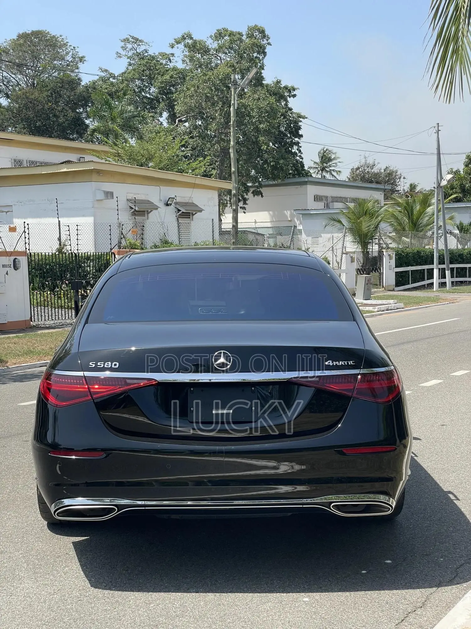 Mercedes-Benz S-Class S 580 4MATIC 2021 Black