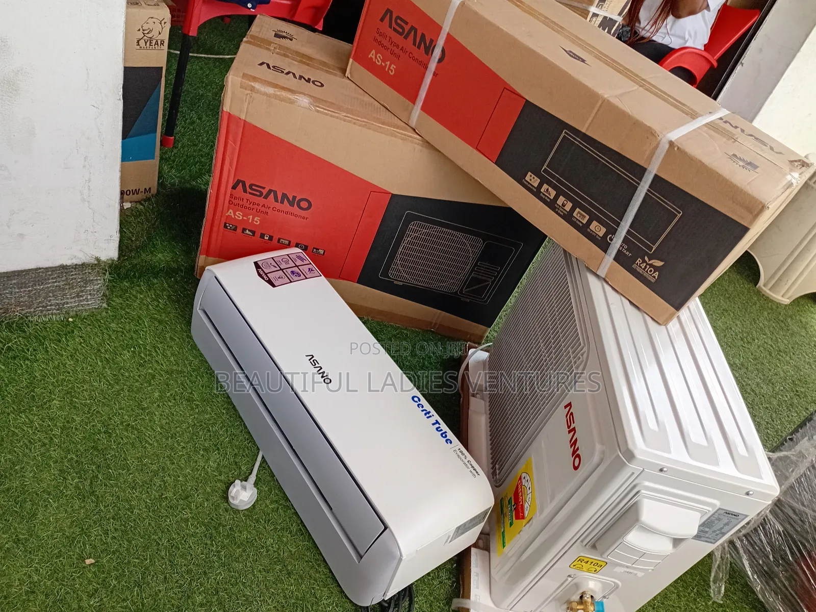 Asano Split System Quiet Cooling for Peaceful Nights 1.5hp