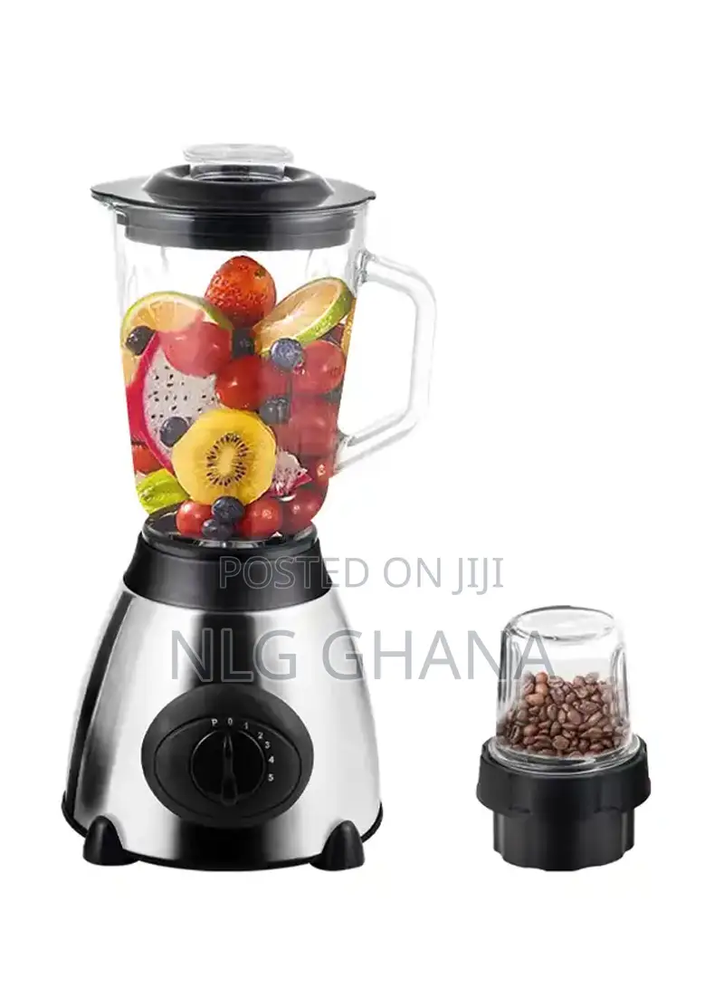 1000w 1.5l 2in1 Blender With 5 Speed Level Ice Crushing. Ghx2780