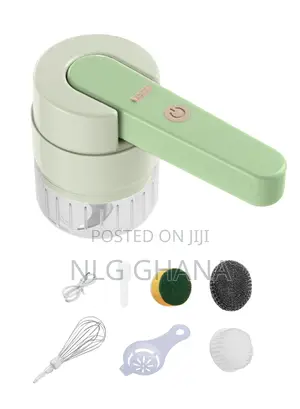 6-in-1 Portable Electric Mini Vegetable Slicer Set for Meat. Ghx3174