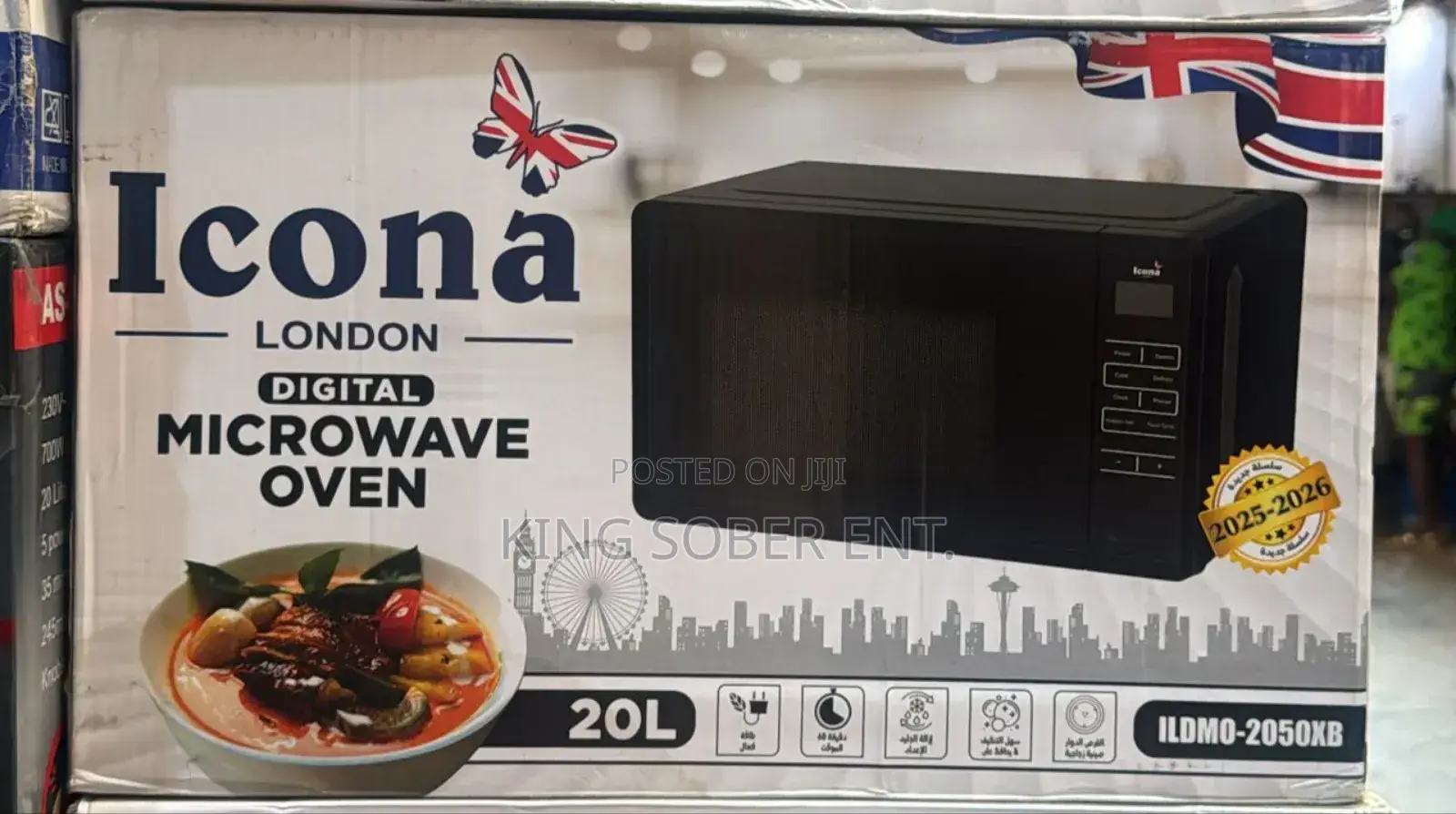 Icona Digital Microwave 850gh